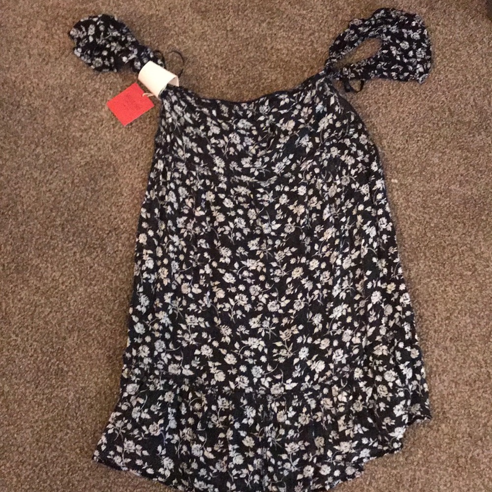 Black Floral Dress